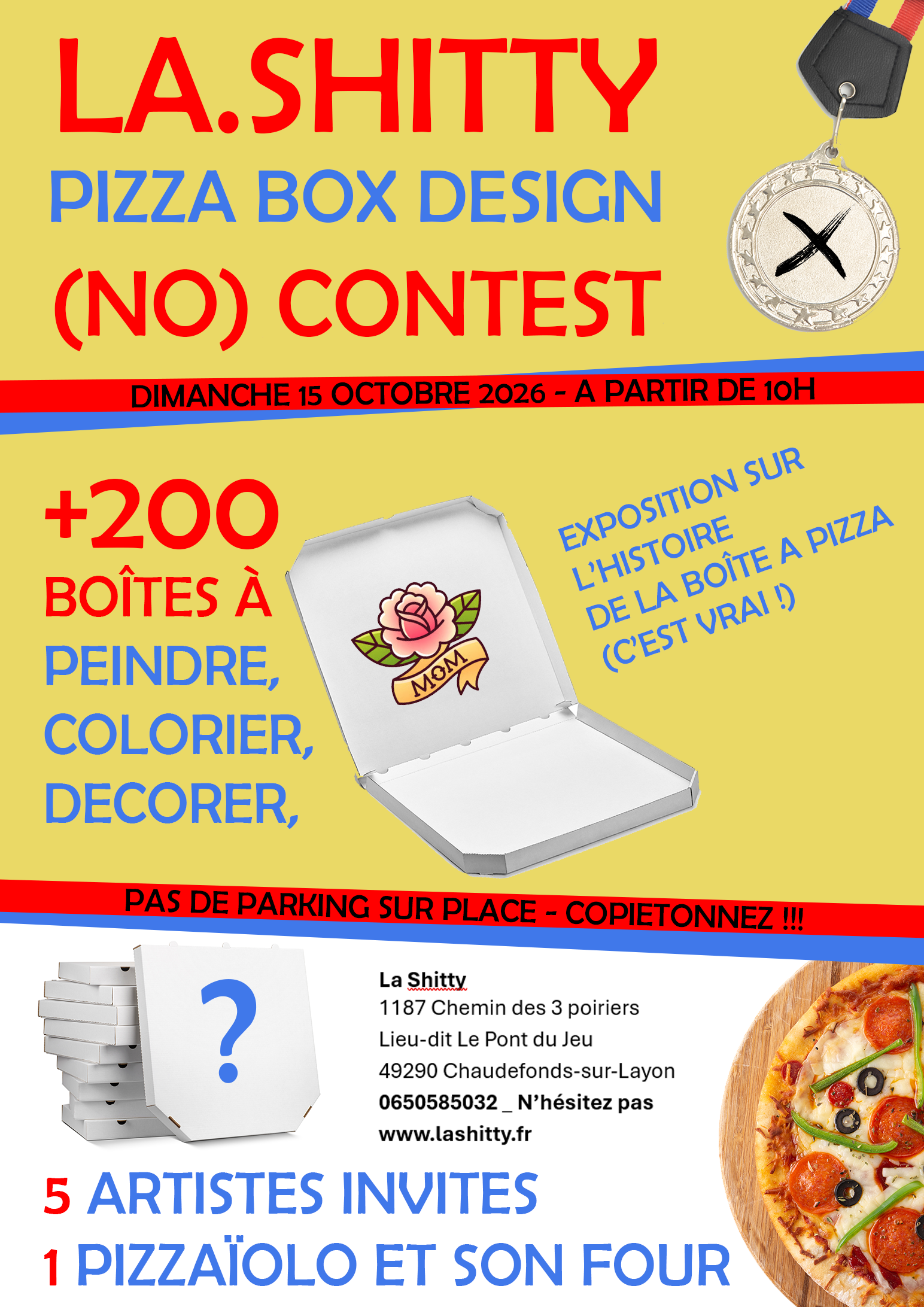 Affiche PIZZA PARTY